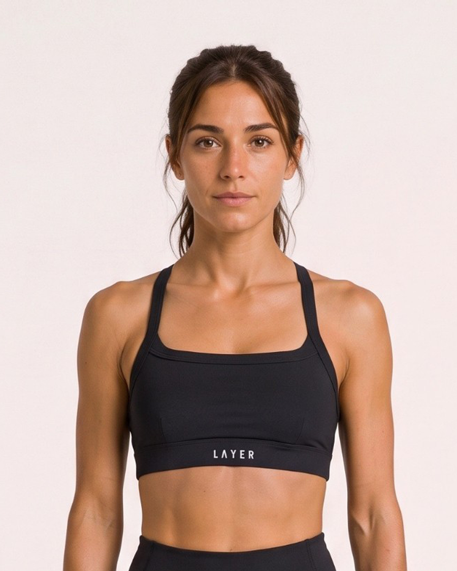 Accelerate Sports Bra - Black