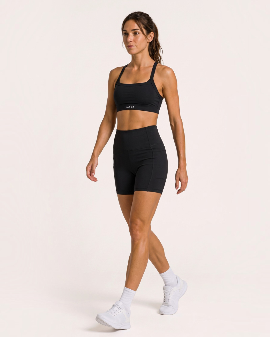 Accelerate Sports Bra - Black