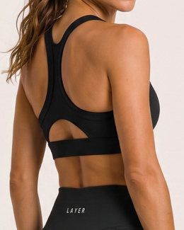 Accelerate Sports Bra - Black