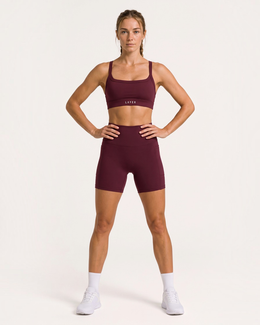Accelerate Sports Bra - Dark Cherry