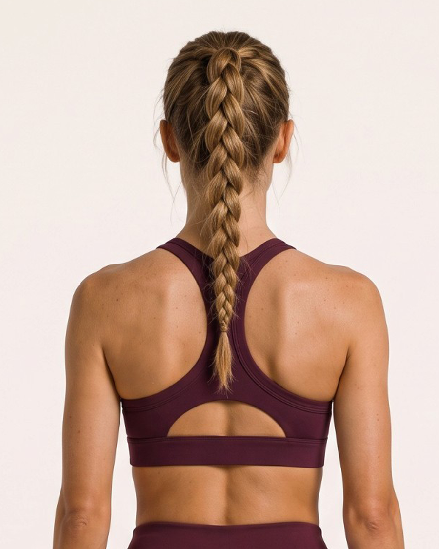 Accelerate Sports Bra - Dark Cherry