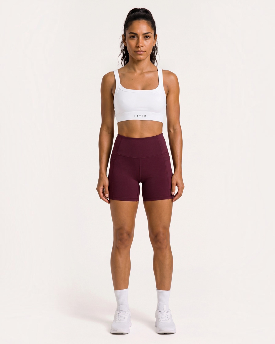 Accelerate Sports Bra - White