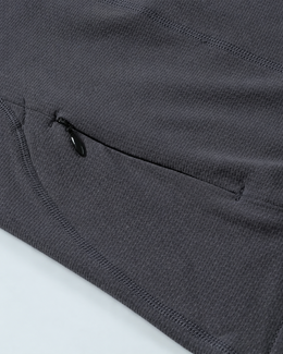 Adapt Long Sleeve Running Top - Black