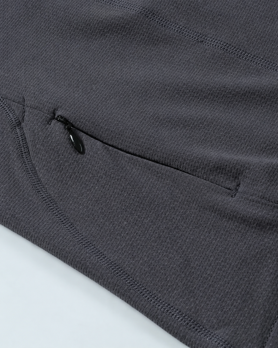 Adapt Long Sleeve Running Top - Black