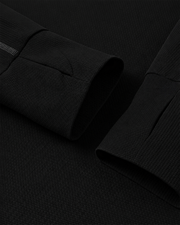 Adapt Long Sleeve Running Top - Black