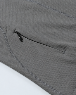 Adapt Long Sleeve Running Top - Dark Grey