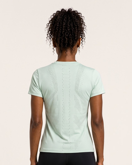 Adapt Women's Running Tee - Fresh Green