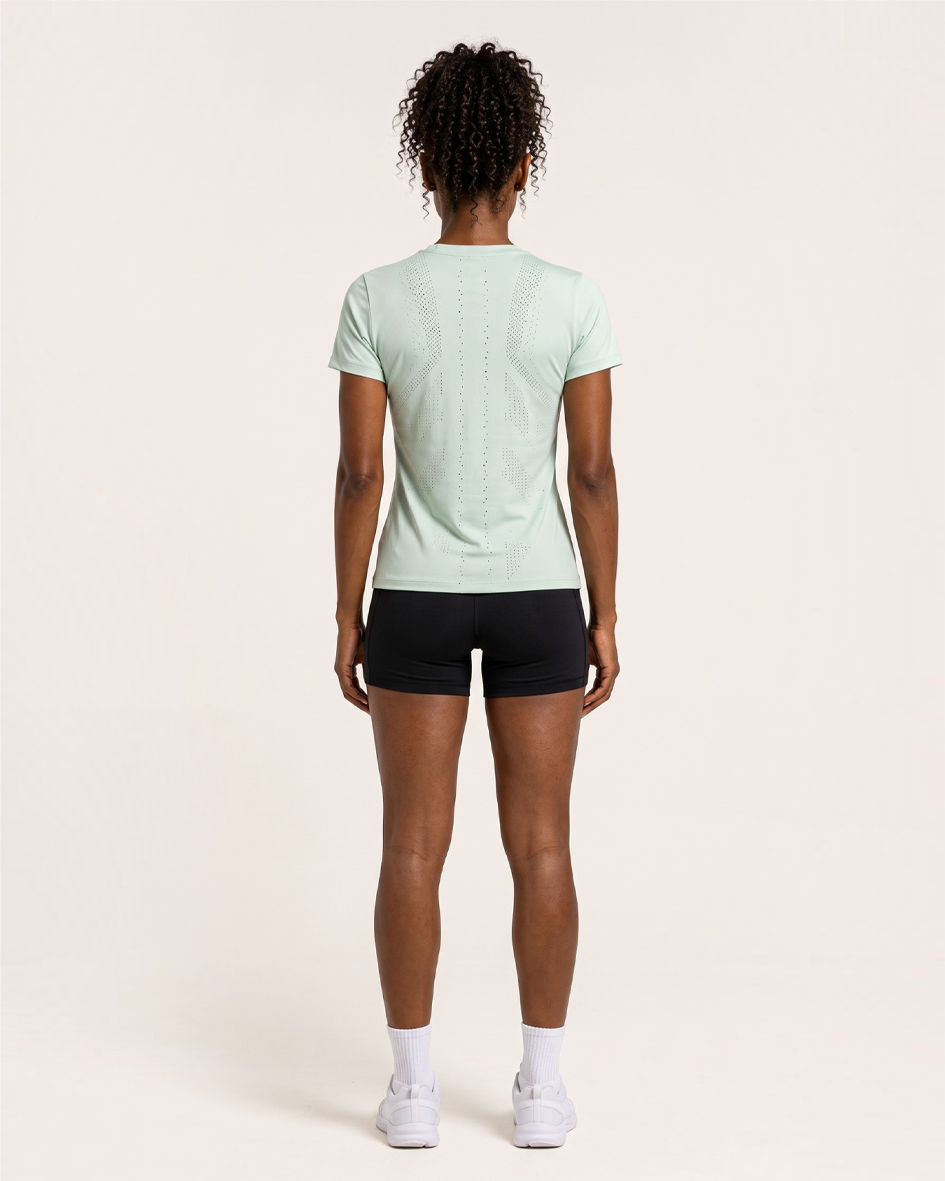 Adapt Women's Running Tee - Fresh Green