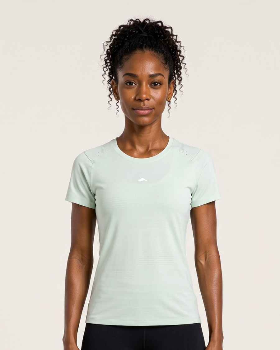 Adapt Women's Running Tee - Fresh Green