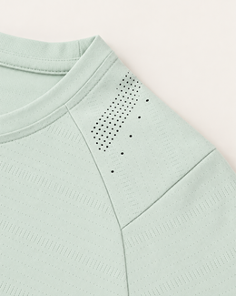 Adapt Women's Running Tee - Fresh Green