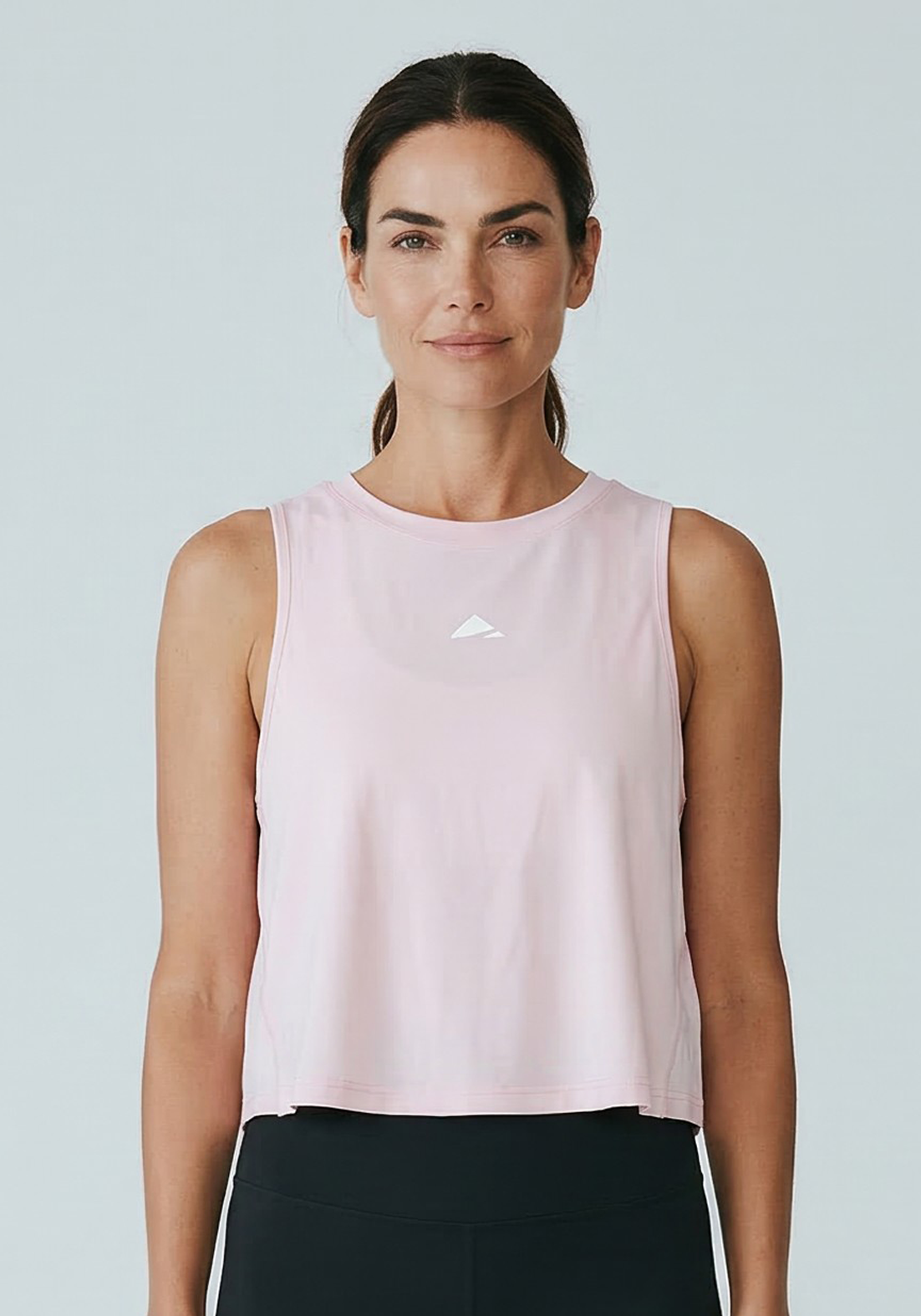 Layer AeroFlow Training Vest in pink, front view
