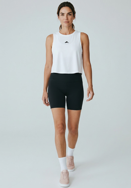 Layer AeroFlow Training Vest in white, full view
