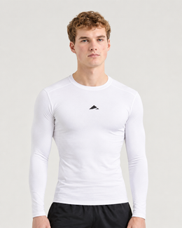 BaseLYR Compression Top - White