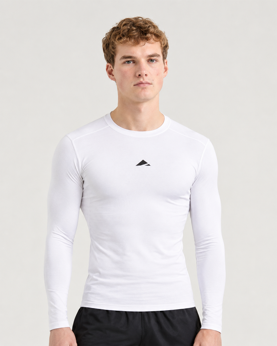 BaseLYR Compression Top - White