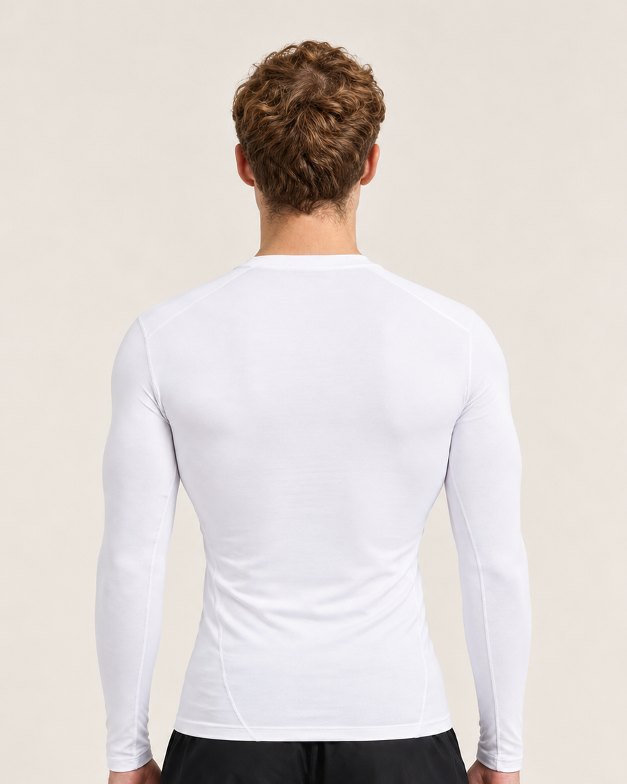 BaseLYR Compression Top - White