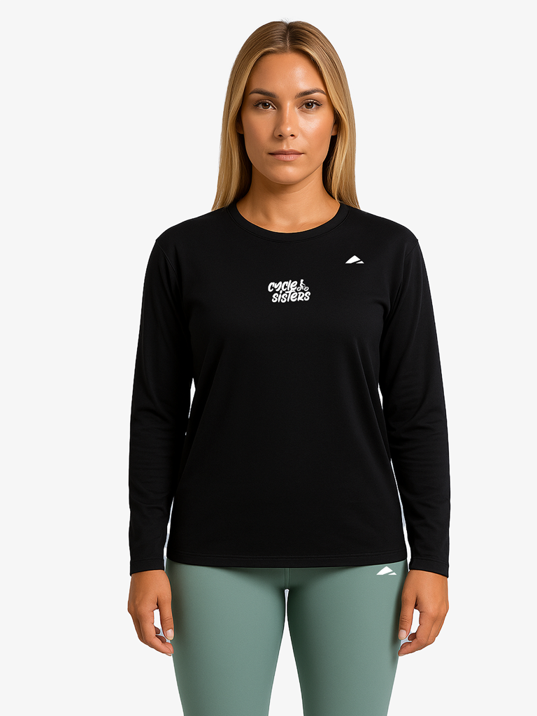 Cycle Sisters Long Sleeve Unisex Sports Tee