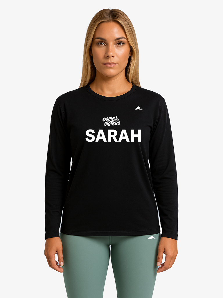 Cycle Sisters Long Sleeve Unisex Sports Tee