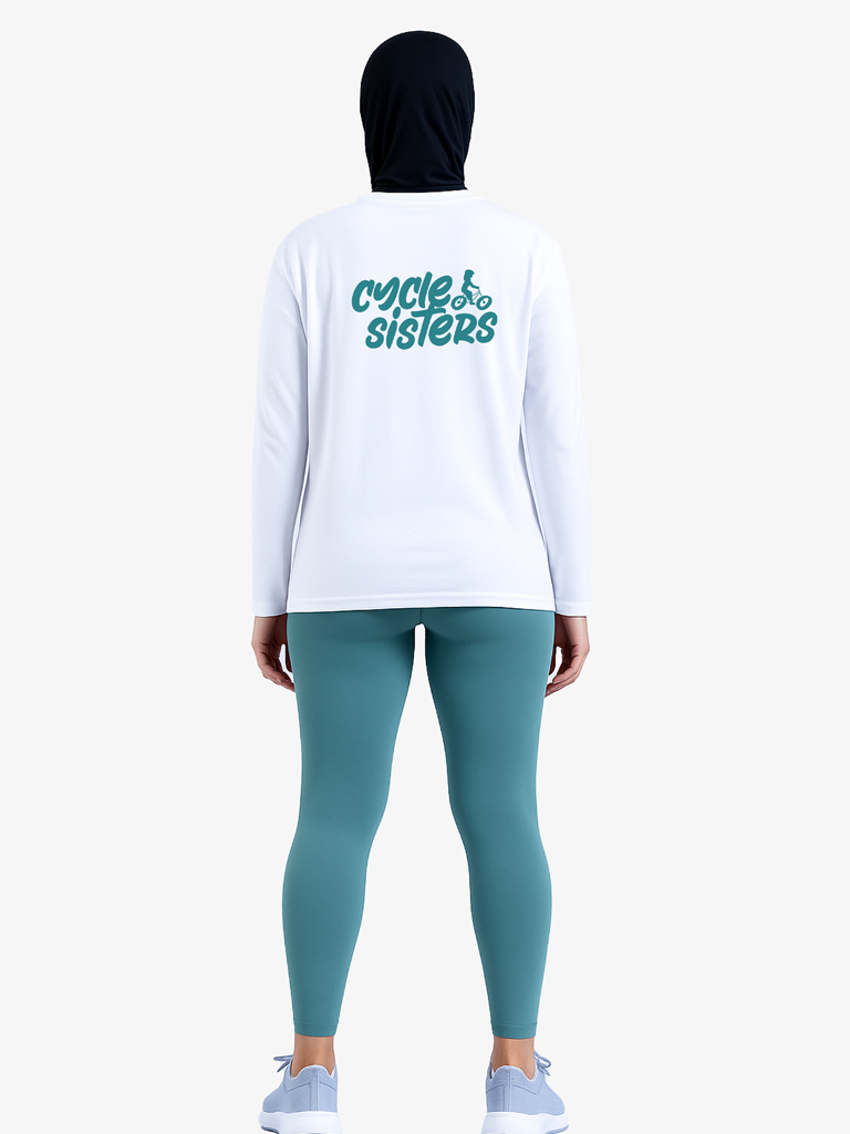 Cycle Sisters Long Sleeve Unisex Sports Tee