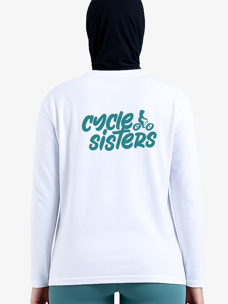 Cycle Sisters Long Sleeve Unisex Sports Tee