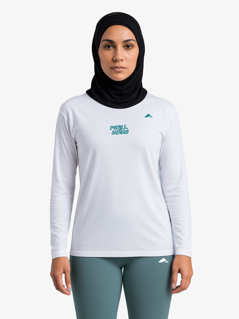 Cycle Sisters Long Sleeve Unisex Sports Tee