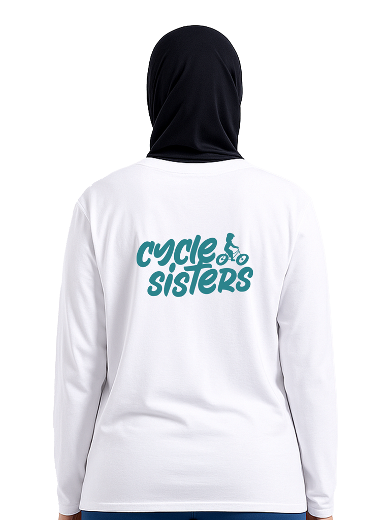 Cycle Sisters Long Sleeve Unisex Casual Tee