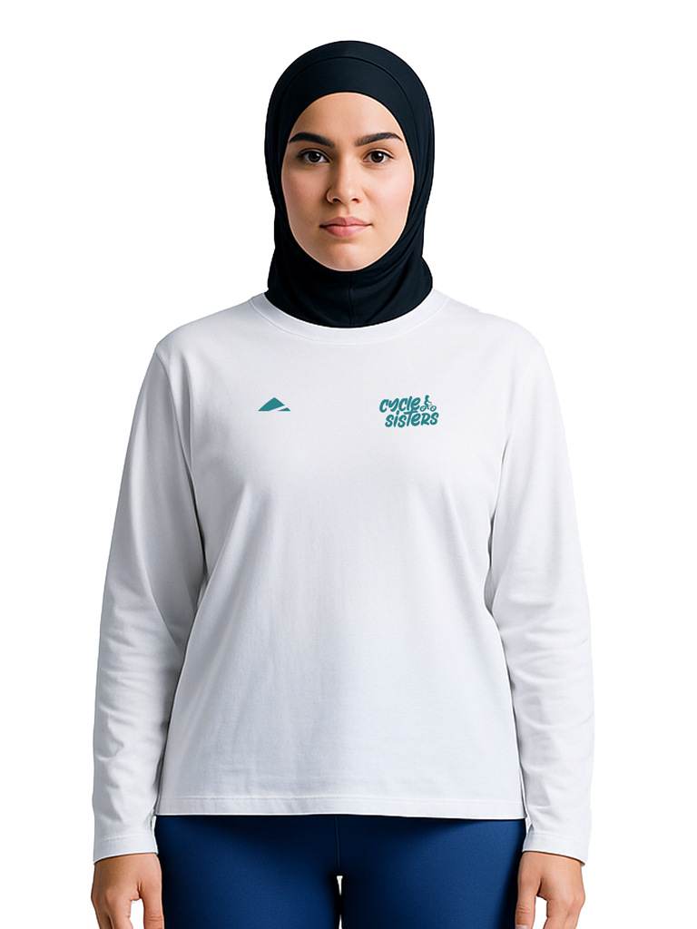 Cycle Sisters Long Sleeve Unisex Casual Tee