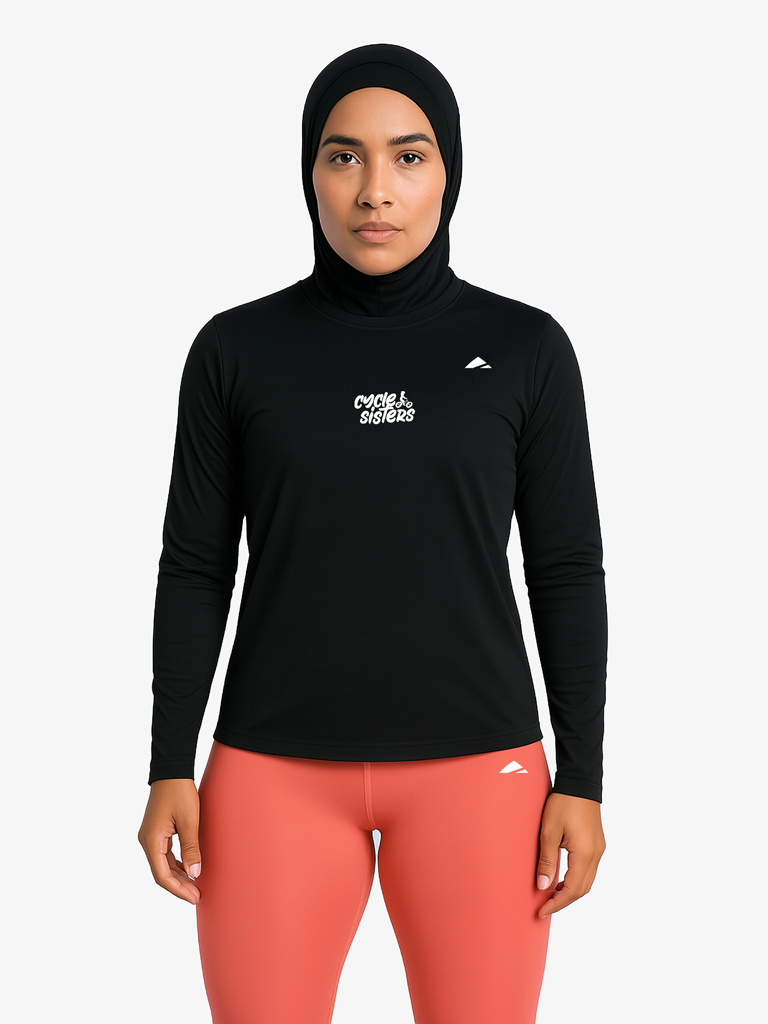 Cycle Sisters Long Sleeve Women's Sports Tee