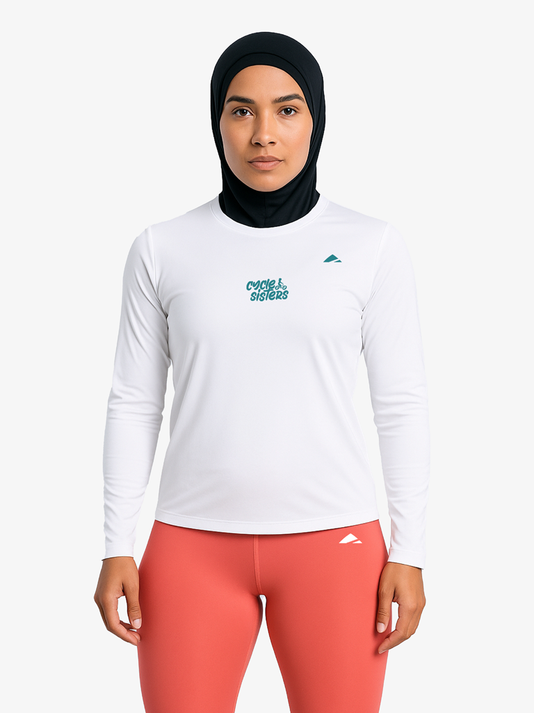 Cycle Sisters Long Sleeve Women's Sports Tee