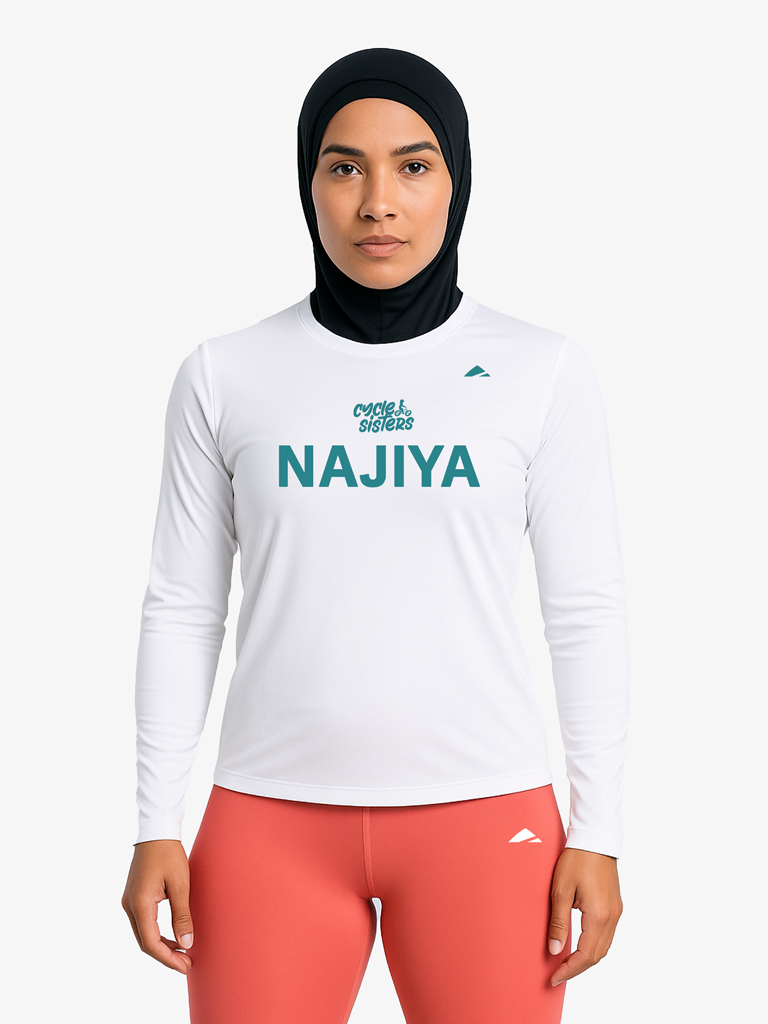Cycle Sisters Long Sleeve Women's Sports Tee