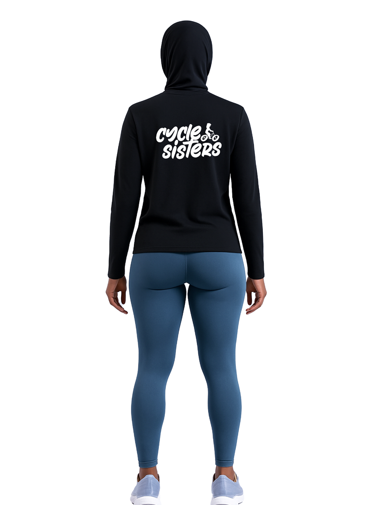 Cycle Sisters Long Sleeve Women's Casual Tee