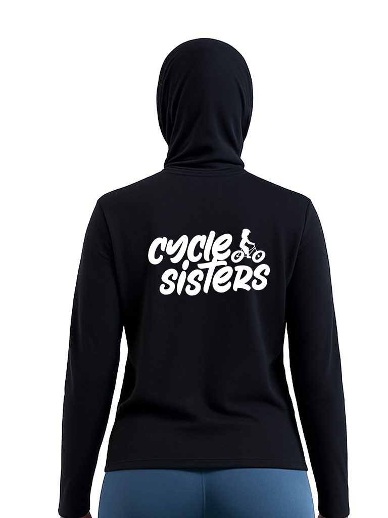 Cycle Sisters Long Sleeve Women's Casual Tee