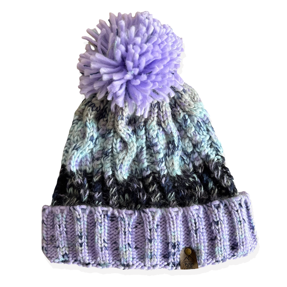 Corkscrew Bobble Hat