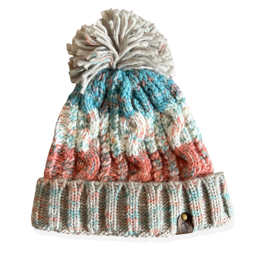 Corkscrew Bobble Hat