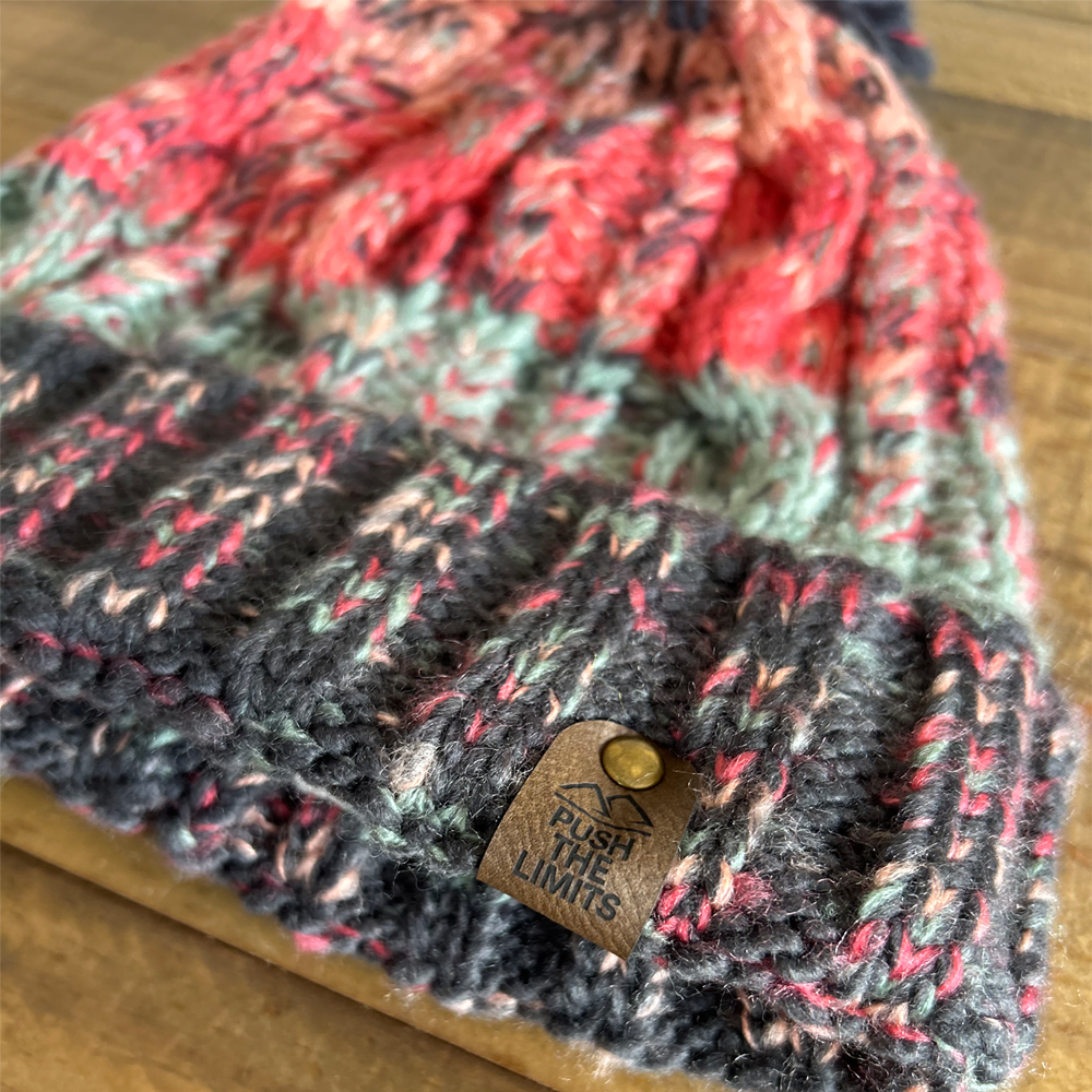 Corkscrew Bobble Hat