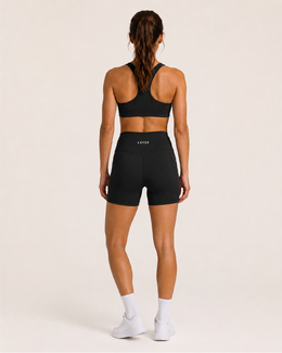 Elevate High Rise 6" Short - Black