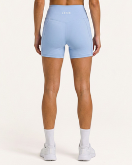 Elevate High Rise 6" Short - Glacier Blue