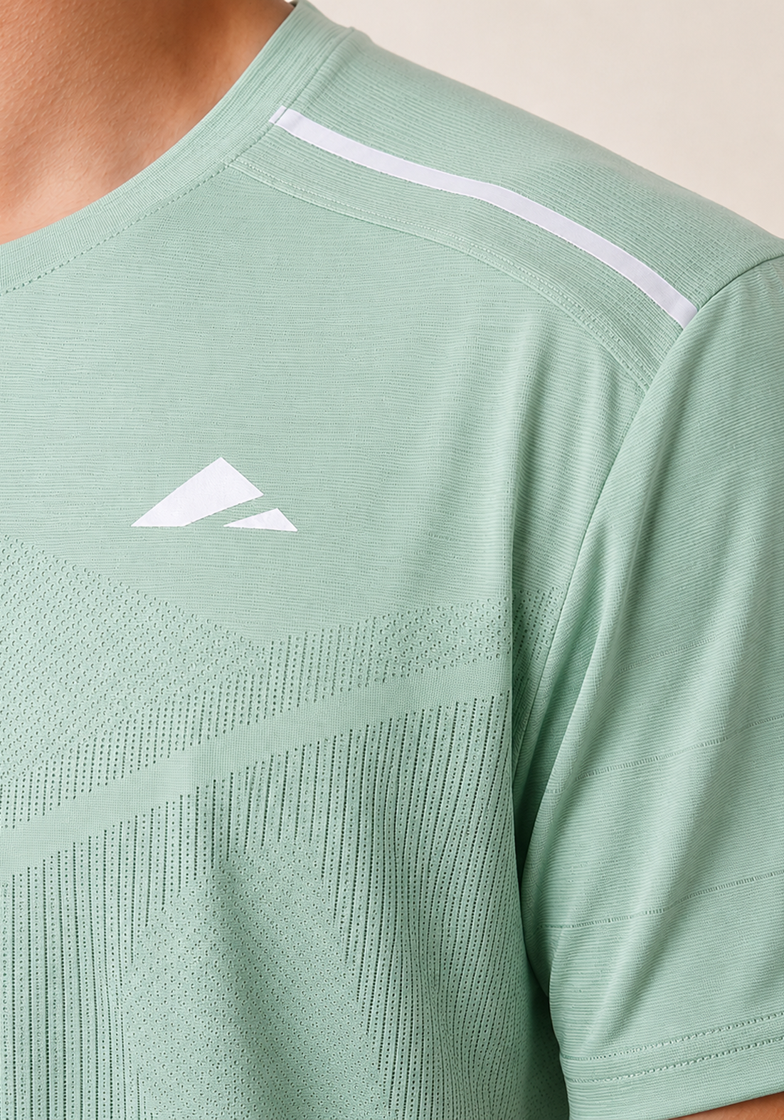 FTR Running Tee - Pale Green