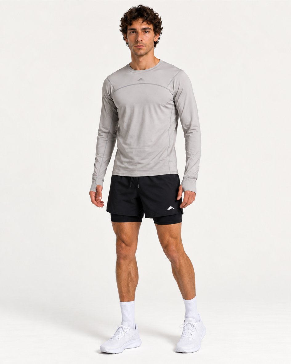 Engage Pro 2-in-1 Running Shorts - Black