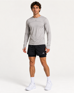 Engage Pro 2-in-1 Running Shorts - Black