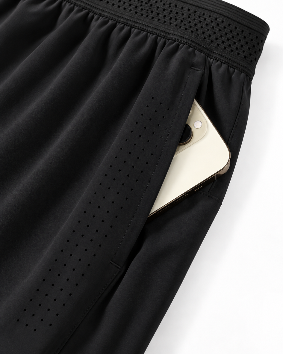 Engage Pro 2-in-1 Running Shorts - Black