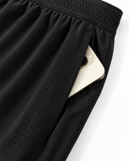 Engage Pro 2-in-1 Running Shorts - Black