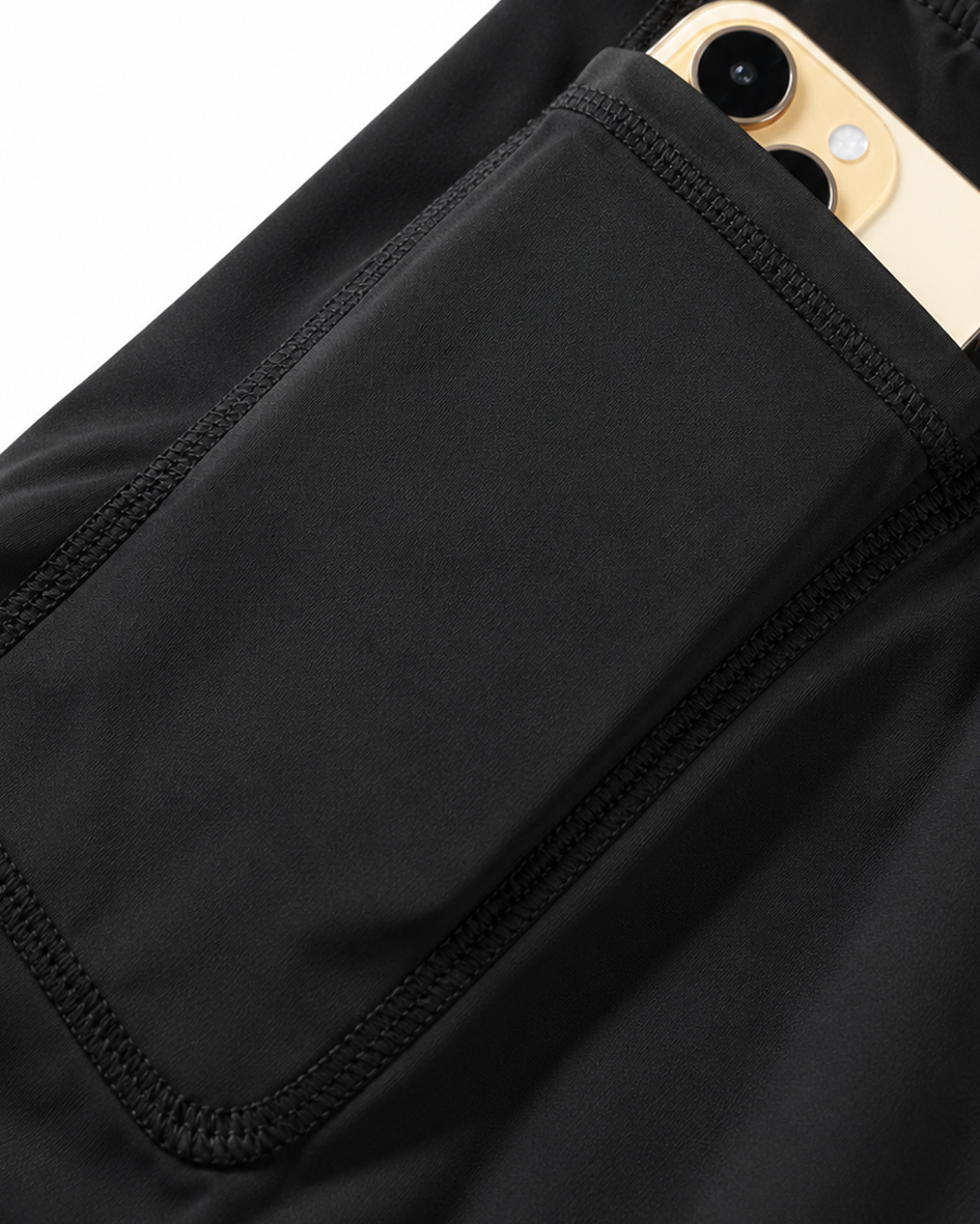 Engage Pro 2-in-1 Running Shorts - Black