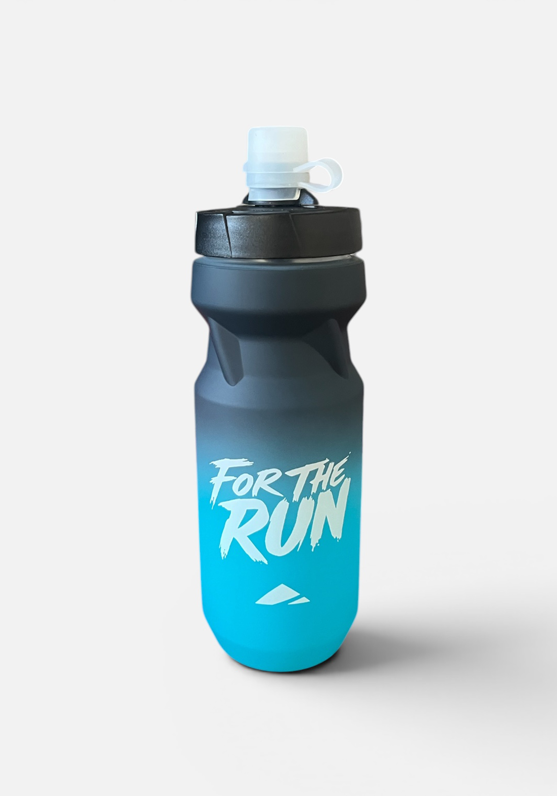 Layer For The Run 600ml Bottle in Ocean Fade, front view
