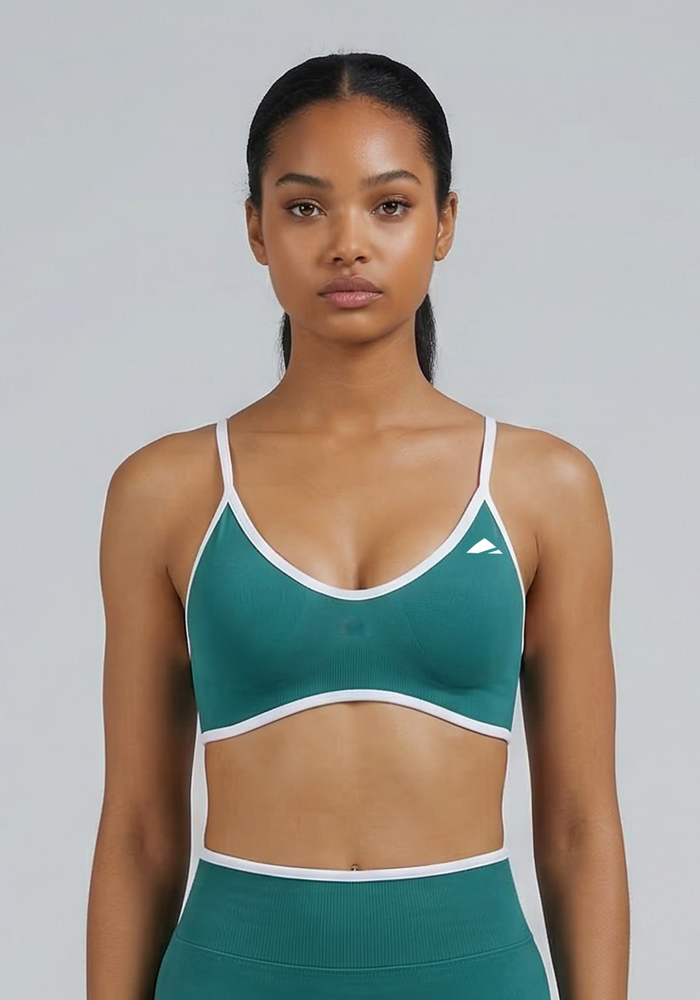 Fusion Training Bra - Coastal Teal