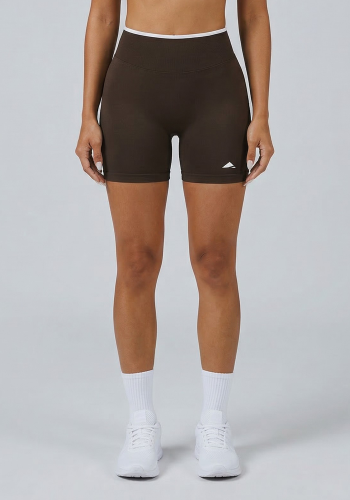 Fusion Training Shorts - Coffee