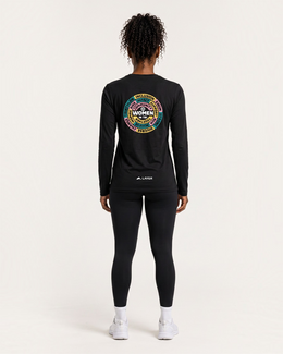 WIT x Layer Impact Long Sleeve Running Tee - Black
