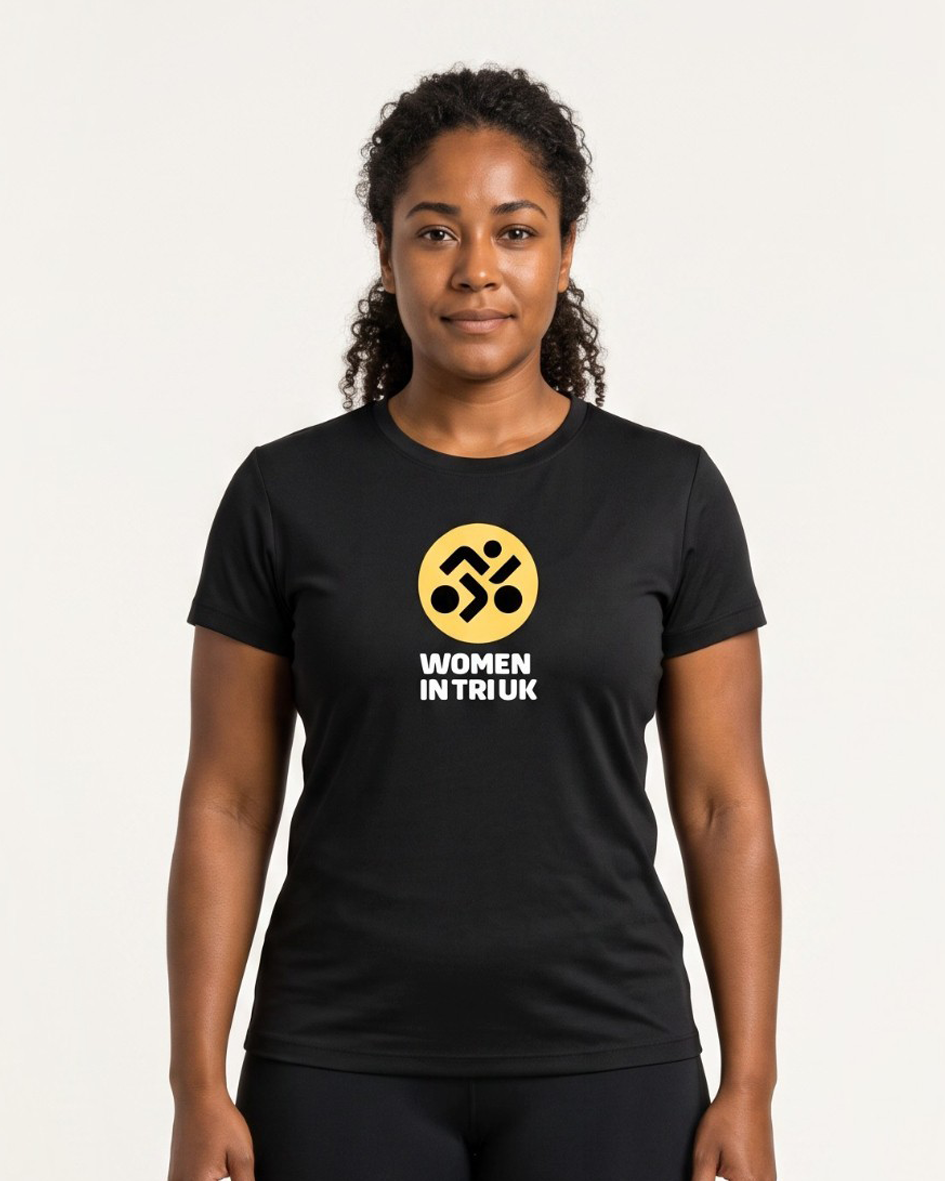 WIT x Layer Impact Running Tee - Black