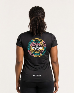 WIT x Layer Impact Running Tee - Black
