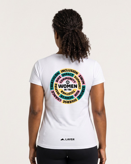 WIT x Layer Impact Running Tee - White