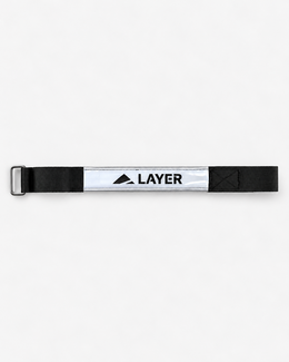 Rechargeable LED Running Armband - White